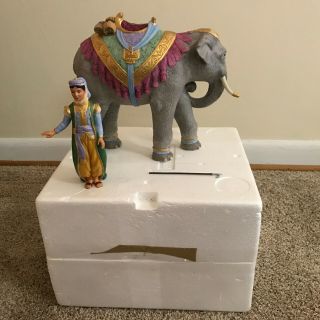 Lenox Porcelain Renaissance Nativity Limited Edition Elephant And Driver Set