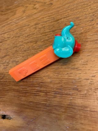 Vintage Pez Made In Austria Elephant W/red Hat