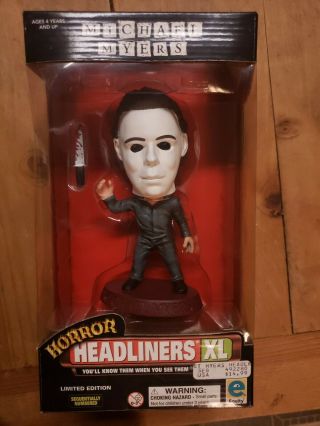 Halloween Michael Myers Horror Headliners Xl Limited Edition 1999