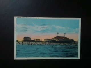 Wrightsville Beach,  North Carolina 1922 Wilmington,  N.  C.  Postmark Vintage.