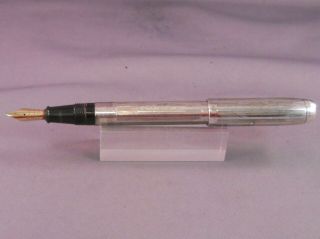 Conway Stewart Silver Vest Pocket Fountain Pen - - - flexible medium 3