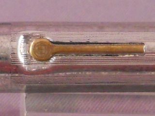 Conway Stewart Silver Vest Pocket Fountain Pen - - - flexible medium 8
