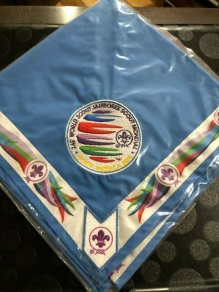 2019 World Jamboree Scout Mondial Contingent Adult Blue 1 Per Neckerchief