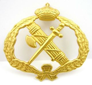 Spanish Guard Civil Badge Cockade Insignia Guardia Civil