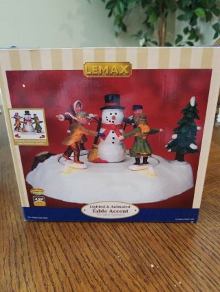 Lemax 2008 Animated The Merry Snowman 84776