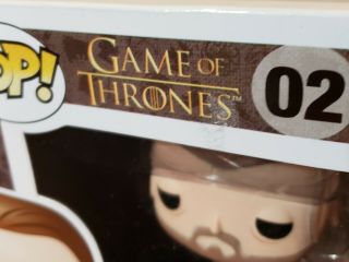 Game of Thrones FUNKO Pop NED STARK 02 (HEADLESS) SDCC 2013 Exclusive w/ Case 6