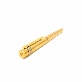 100 Authentic Cartier Fountain Pen Gold Tone / eGAH 4