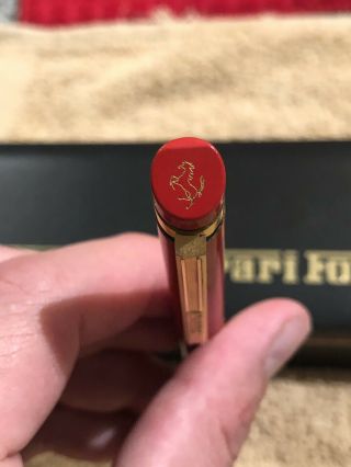 Vintage Ferrari Formula By Cartier 2 Pen And Box With Papers 9