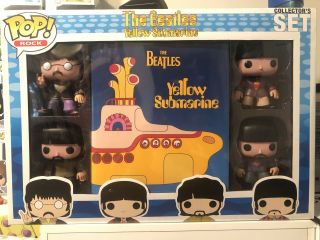 Funko Pop Beatles Yellow Submarine Collector 