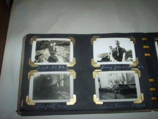 Vintage WW2 1940 ' s Era Canadian Soldiers Family Photo Album Black/White Pictures 6