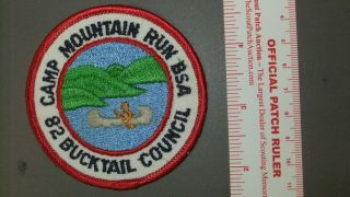Boy Scout Camp Mountain Run 1982 Pa 3331ii