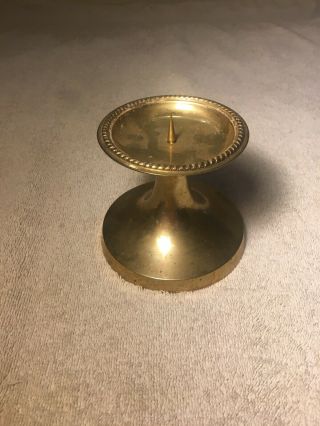 Ornate Solid Brass Candle Holder Made In India