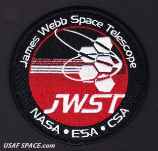 James Webb Space Telescope - Ariane 5 - Nasa Esa Csa Mission Patch