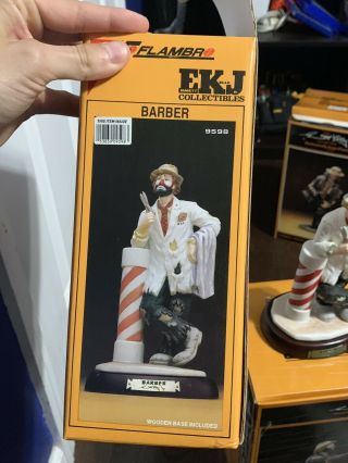 emmett kelly jr figurine Professional Series “Barber” 5