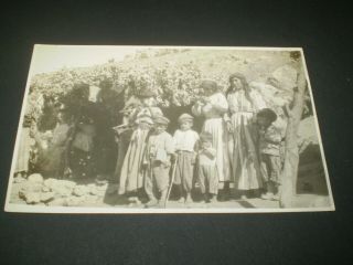 Social History Iraq Region Of Kurdistan 1931 (info On Back) Photo Postcard 2