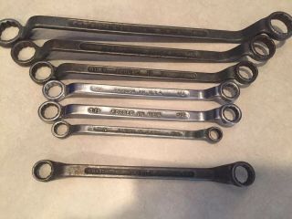 Vintage Wrenches Forged In Usa Double Offset Box End Wrenches
