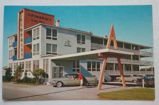 Spindrift Resort Motel Hampton Beach Nh Postcard Roadside America