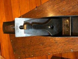 Vintage Stanley Bailey Jointer Plane 7 7C Type 10 1907 - 1909 With Hock Blade 3