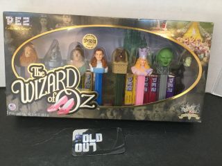 The Wizard Of Oz Pez Dispenser 70th Anniversary Collectors Set Limited Edition