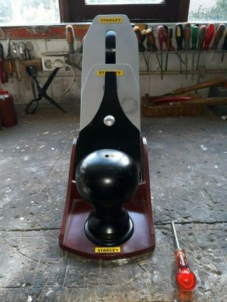 Great,  Vintage XXL large advertising model block - plane from STANLEY,  27 