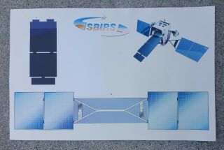 Northrop Grumman Sbirs Satellite Paper Model