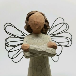 Willow Creek Angel Of Strength By Demdaco 2001 5 " Tall
