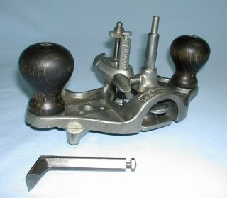 Stanley No.  71 Router Plane w/ 2 Blades / Cutters 3