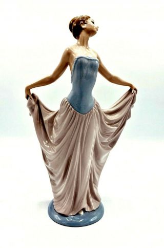 Lladro Dancer 5050 Figurine Ballerina Porcelain Handmade