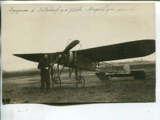 Switzerland,  Legagneux And His Airplane At Dübendorf Oct 1910,  Stamp