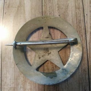 Antique Obsolete Cut Out Star Special Police Badge Omaha Nebraska 2