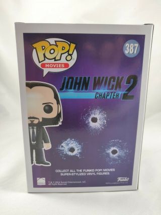 Funko Pop Movies John Wick Chapter 2 JOHN WICK Vinyl Figure 387 Keanu Reeves 3