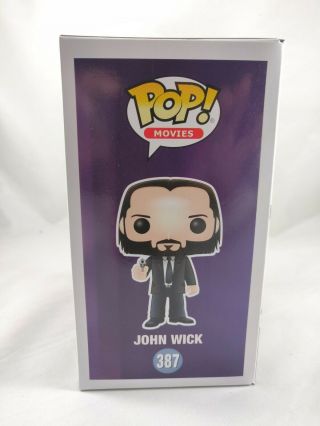 Funko Pop Movies John Wick Chapter 2 JOHN WICK Vinyl Figure 387 Keanu Reeves 5