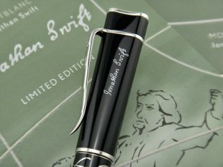 MONTBLANC Jonathan Swift 2012 Writers Limited Edition Ballpoint Pen 11388/14600 2