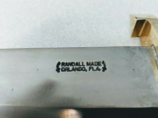 Randall knife Model 12 - 11 Smithsonian bowie 2