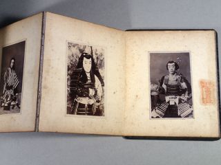 Antique Photo Album - Japanese Kabuki,  Early 1900 
