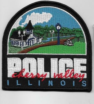 Cherry Valley Police State Illinois Il