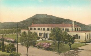 Albertype 1920s Sisters Convent Wright Tucson Arizona Postcard Hand Colored 7355