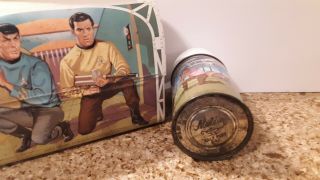 Star Trek Vintage Metal Lunch Box with Thermos (Antique 1968 Aladdin Industries) 10
