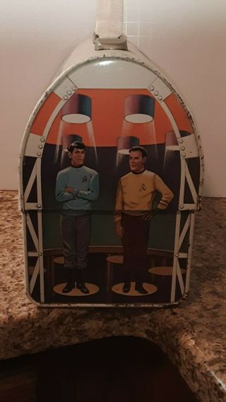 Star Trek Vintage Metal Lunch Box with Thermos (Antique 1968 Aladdin Industries) 7