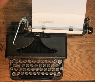 ROYAL touch Control Antique Typewriter 4