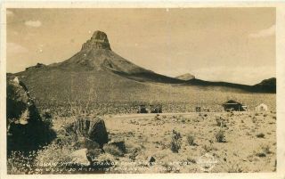 1930s Route 66 Cool Springs Camp Gas Station Frasher Arizona Rppc Postcard