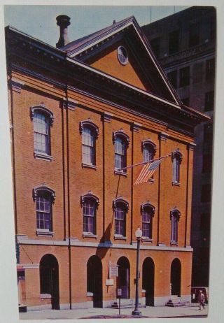 Vintage Washington Dc Postcard The Lincoln Museum Old Ford Theatre Building
