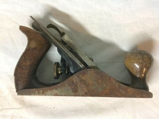 STANLEY No.  2 SWEETHEART WOOD PLANE,  SMOOTH,  VINTAGE 8
