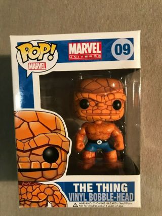 Funko Pop The Thing 09 Marvel Vaulted