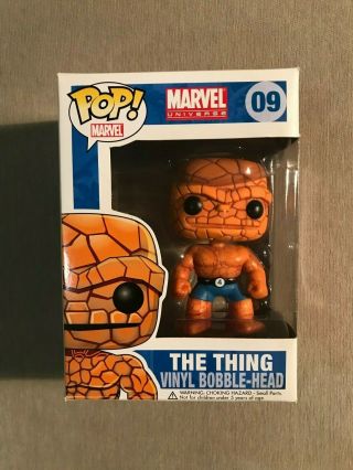 Funko Pop The Thing 09 Marvel Vaulted 7
