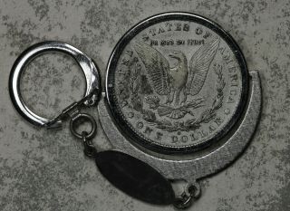 1887 - O Morgan Silver Dollar Key Chain 2