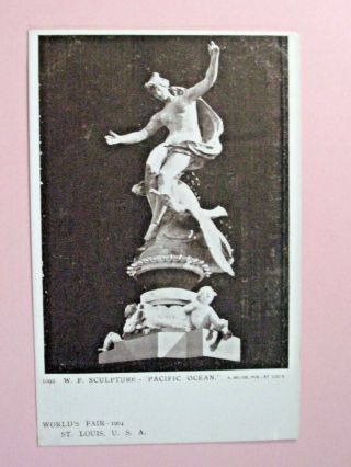 20.  Wf Sculpture,  " Pacific Ocean ",  1904 St Louis World 