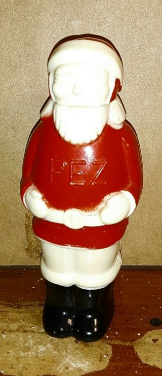 Vintage Full Body Santa Claus Pez Dispenser Christmas