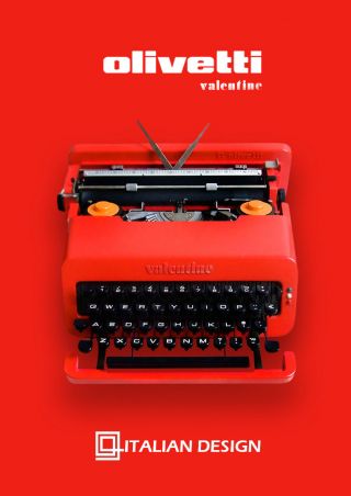 15 Off The Best Olivetti Valentine,  Perfectly Typewriter