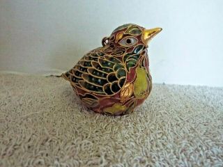 Partridge In A Pear Tree Christmas Ornament Twelve Days Of Christmas Gold Detail
